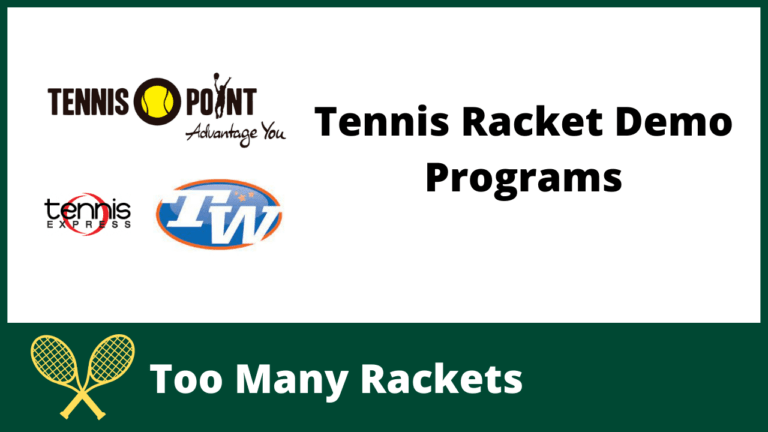 Tennis Racket Demo Programs
