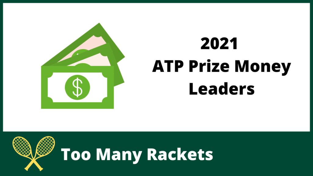 2021 ATP Prize Money Leaders