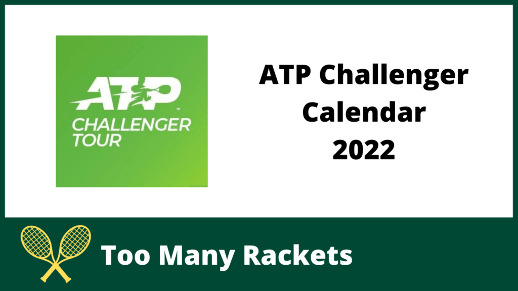 ATP Challenger Calendar 2022