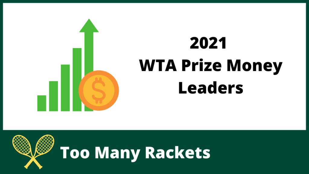 2021 WTA Prize Money Leaders 