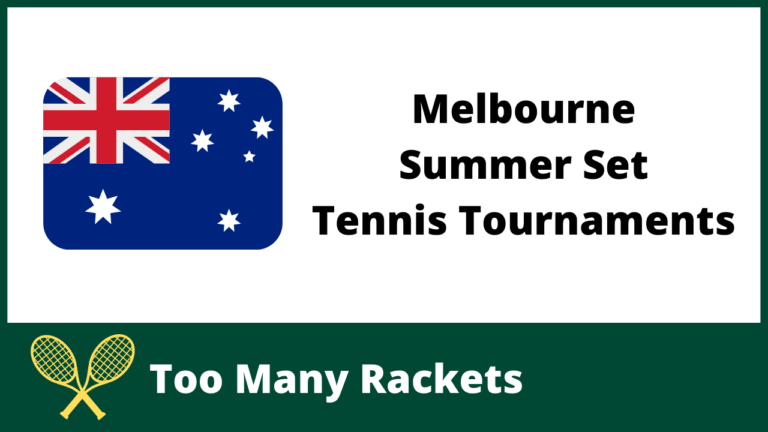 Melbourne Summer Set Tennis Tournaments