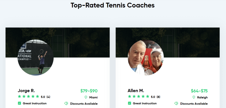 Play Your Court Tennis Coaches