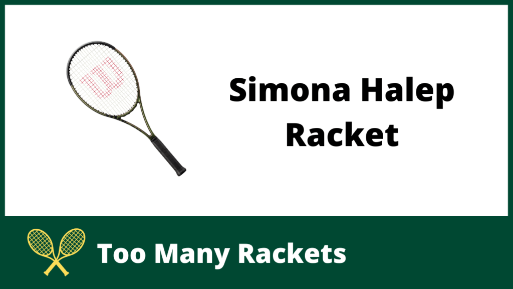 Simona Halep Racket