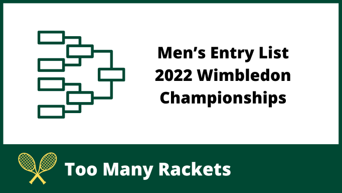 Men's Entry List -2022 Wimbledon Singles