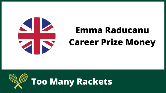 Emma Raducanu Career Prize Money