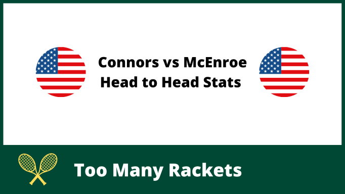 Connors vs McEnroe Head to Head Stats 