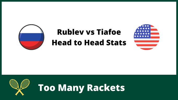 Rublev vs Tiafoe Head to Head Stats