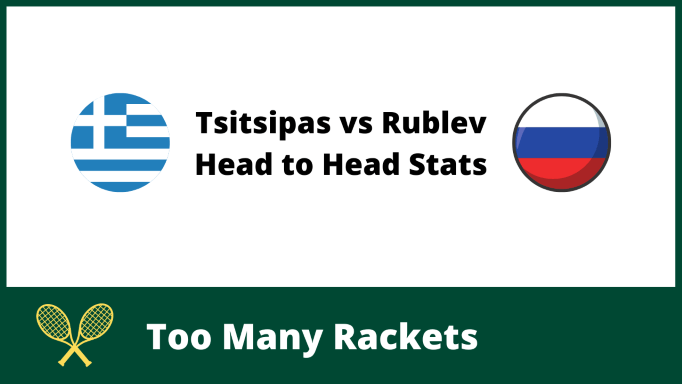 Tsitsipas vs Rublev Head to Head Stats