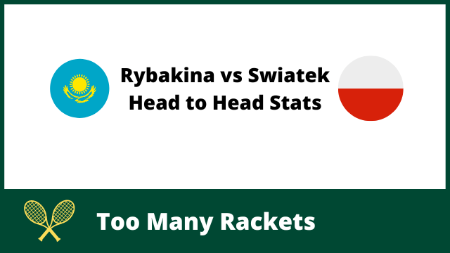 Rybakina vs Swiatek Head to Head Stats