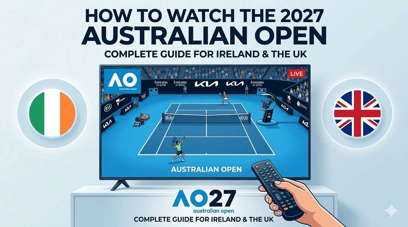 How to Watch the 2027 Australian Open in Ireland & the UK
